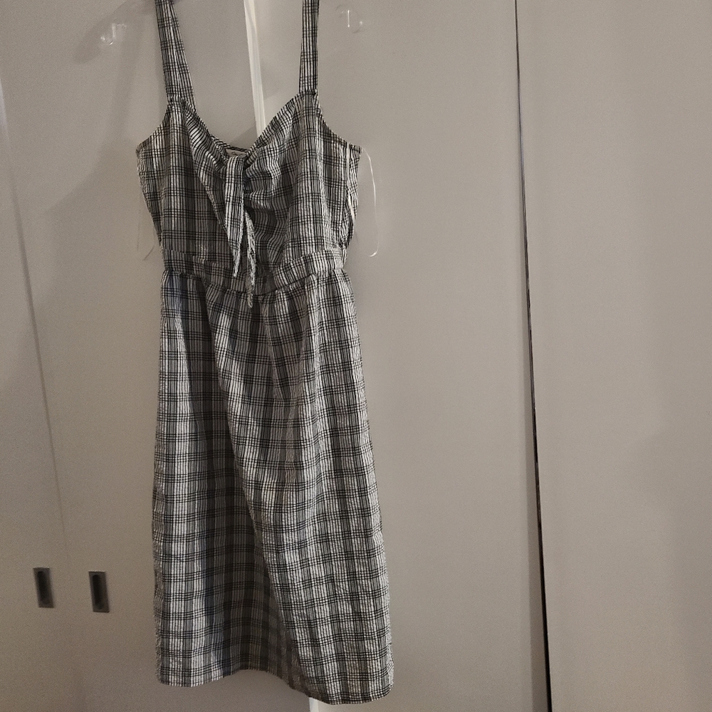 Miss Selfridges UK Searsucker brand long dress